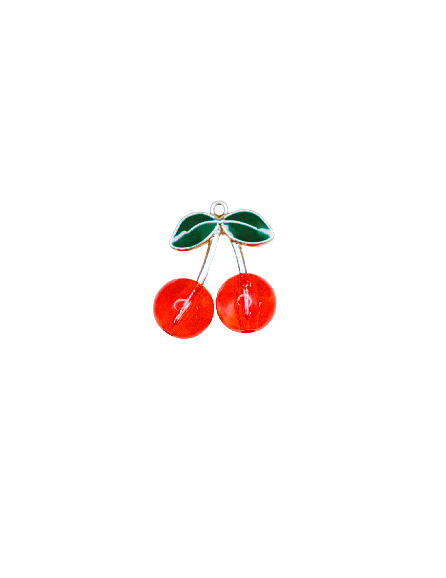 GLASS CHERRY CHARM 🍒