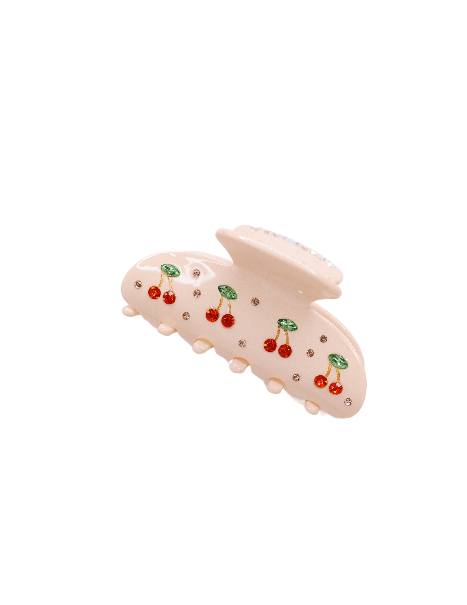 CHERRY SPARKLE HAIR CLIP 🍒