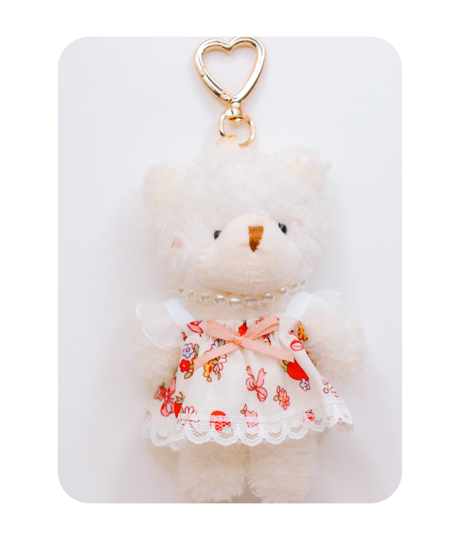 STRAWBERRY TEDDY DRESS