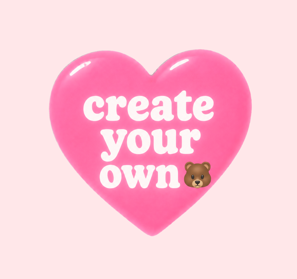 CREATE YOUR OWN TEDDY BAG CHARM 🧸