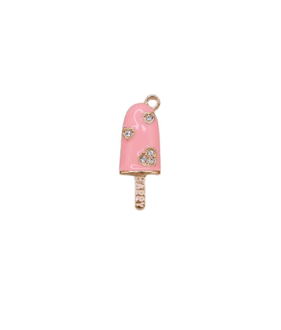 PRETTY PINK POPSICLE CHARM