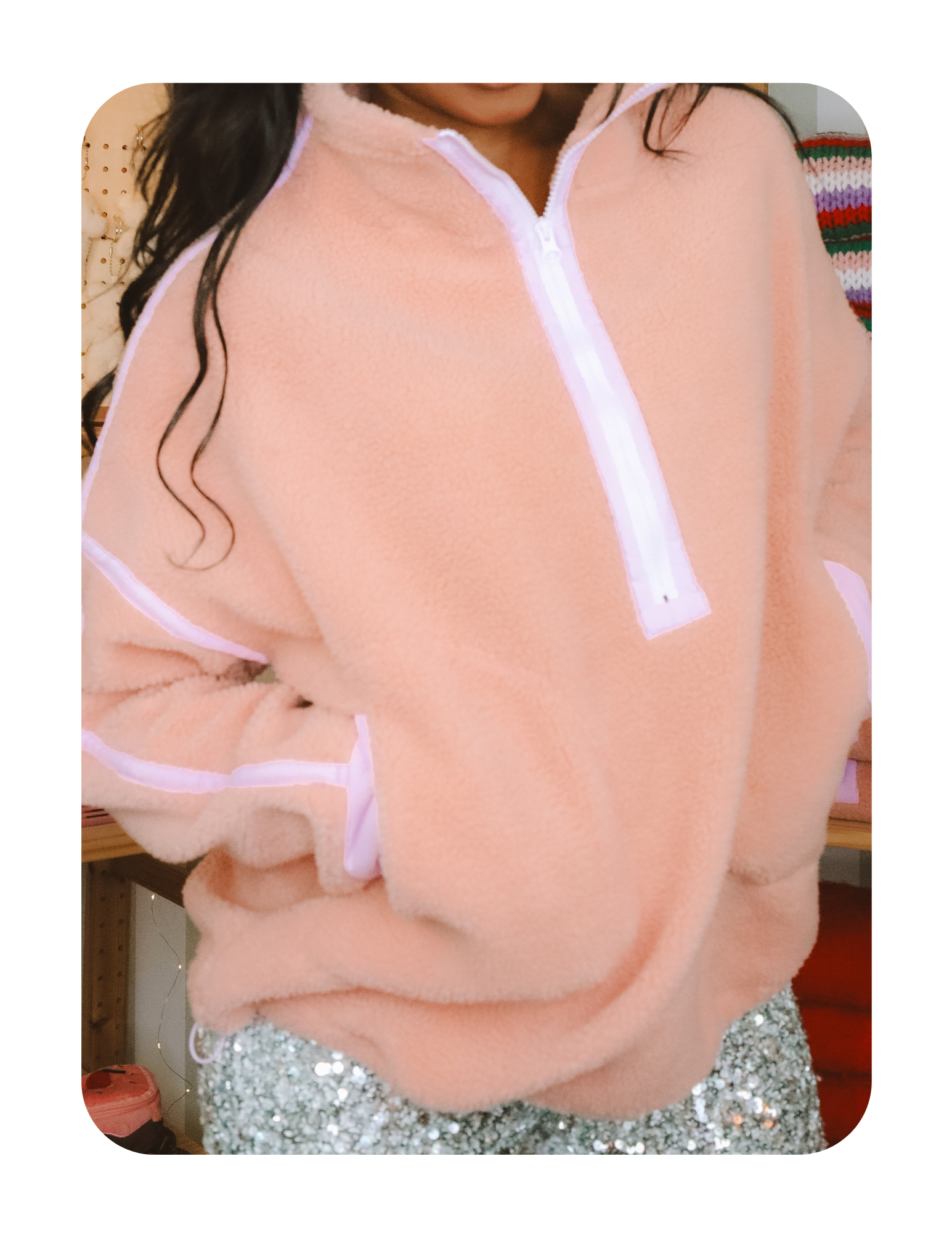 BUBBLE GUM PULL OVER 🍬