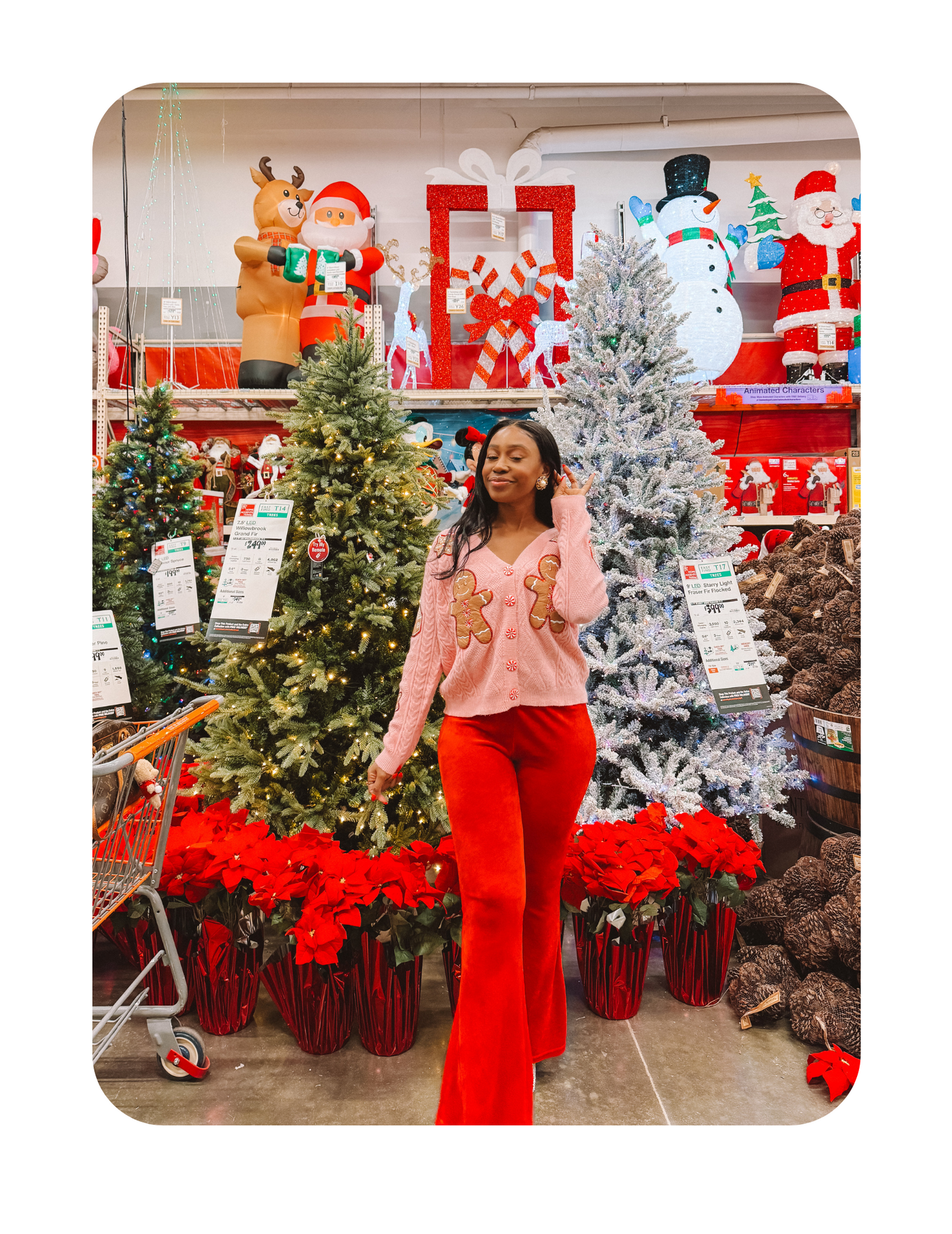 🎄CUTIE GINGERBREAD CARDIGAN