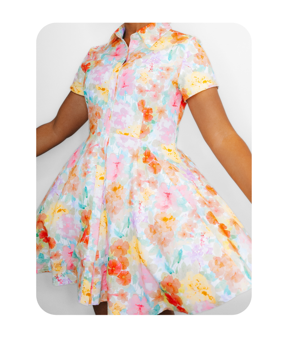 VINTAGE GARDEN DRESS