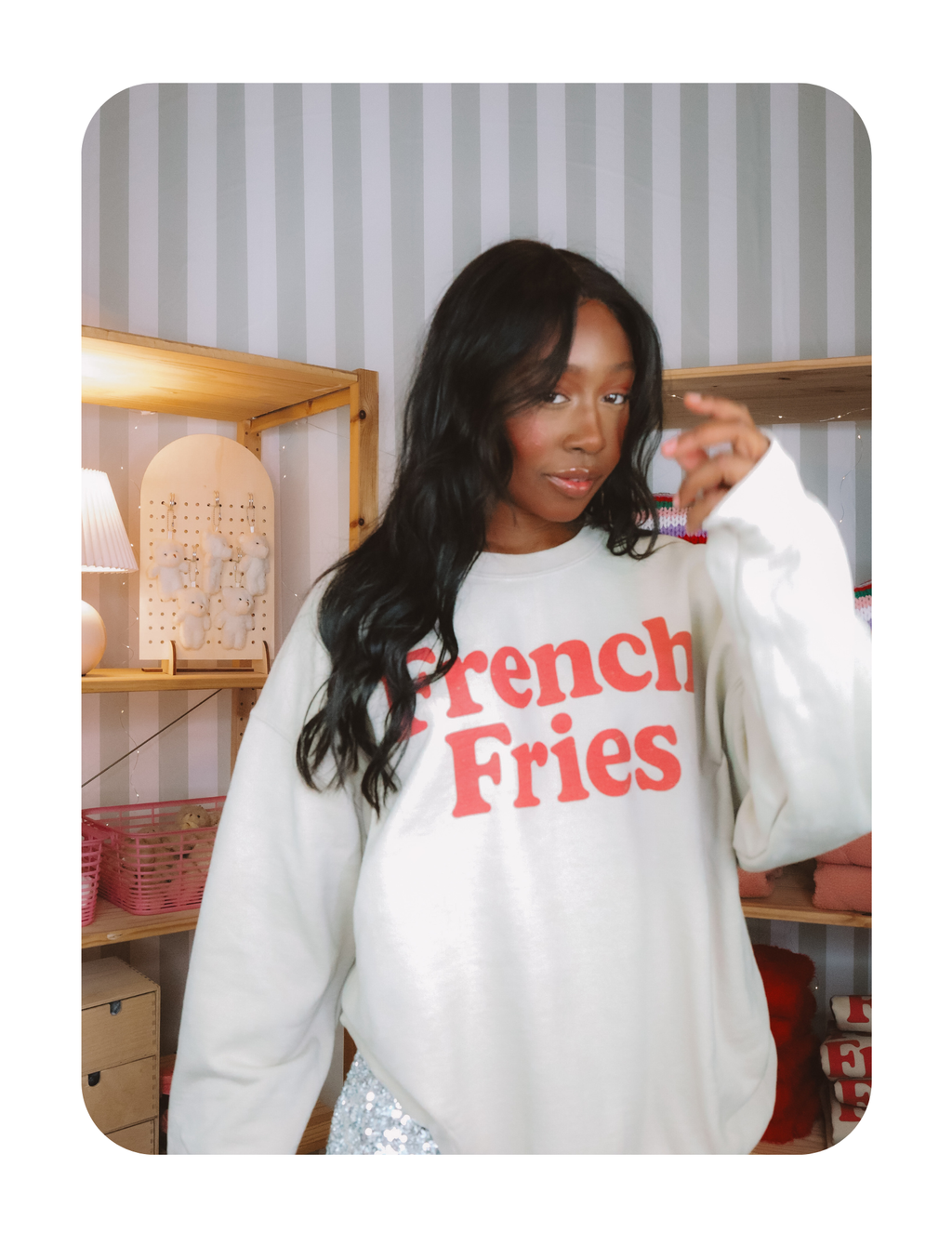 CUTIE FRY CREWNECK 🍟
