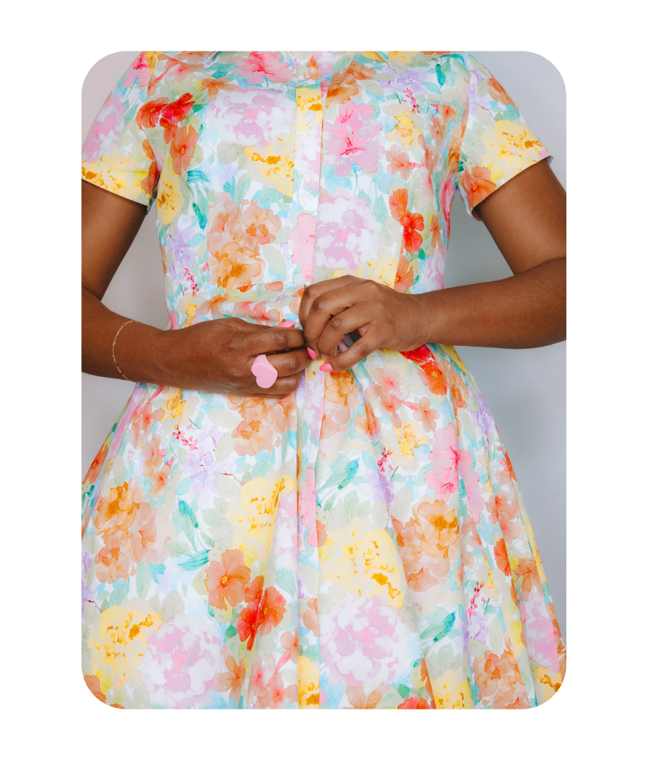 VINTAGE GARDEN DRESS
