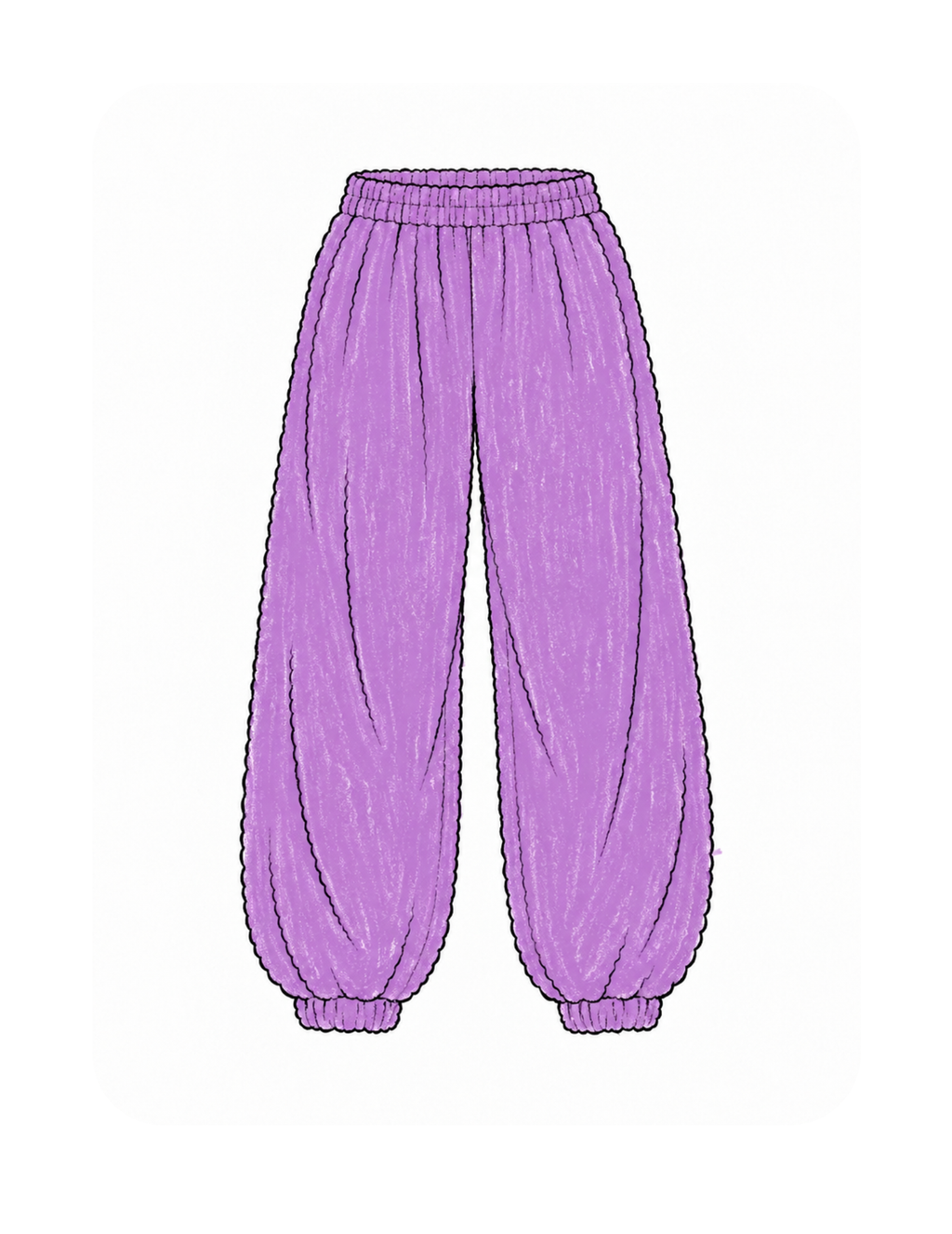 PLUM HAYRIDE JOGGERS 🍇
