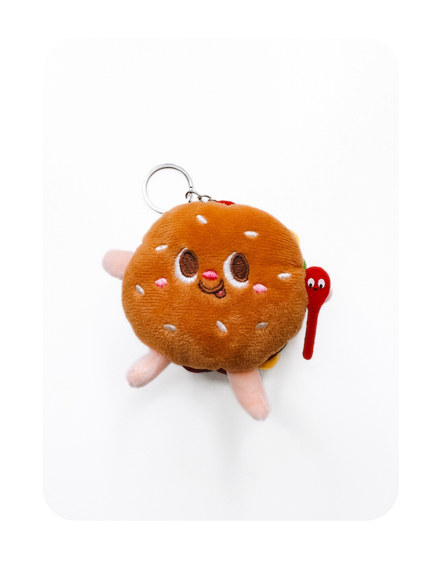 MS. HAMBURGER THE KAWAII KEYCHAIN