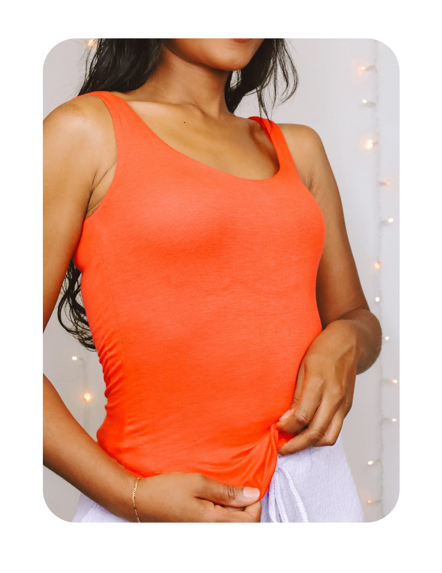 WATERMELON SEAMLESS TANK