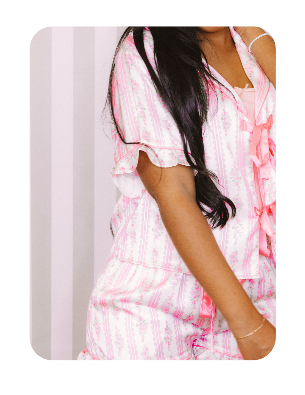 VINTAGE GLAM SLEEP WEAR SET