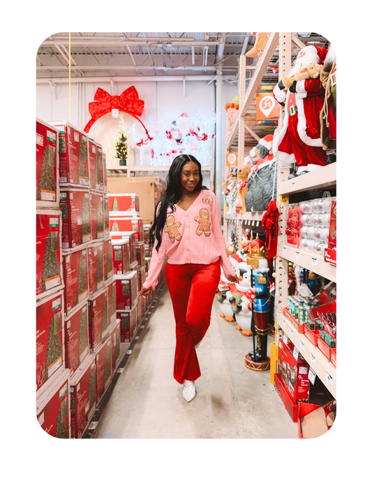 🎄CUTIE GINGERBREAD CARDIGAN