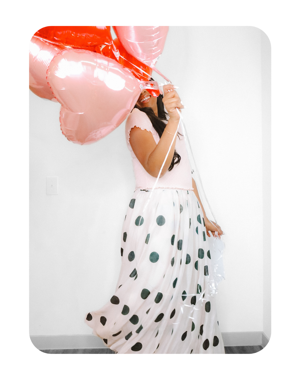 PERFECT POLKADOT SKIRT