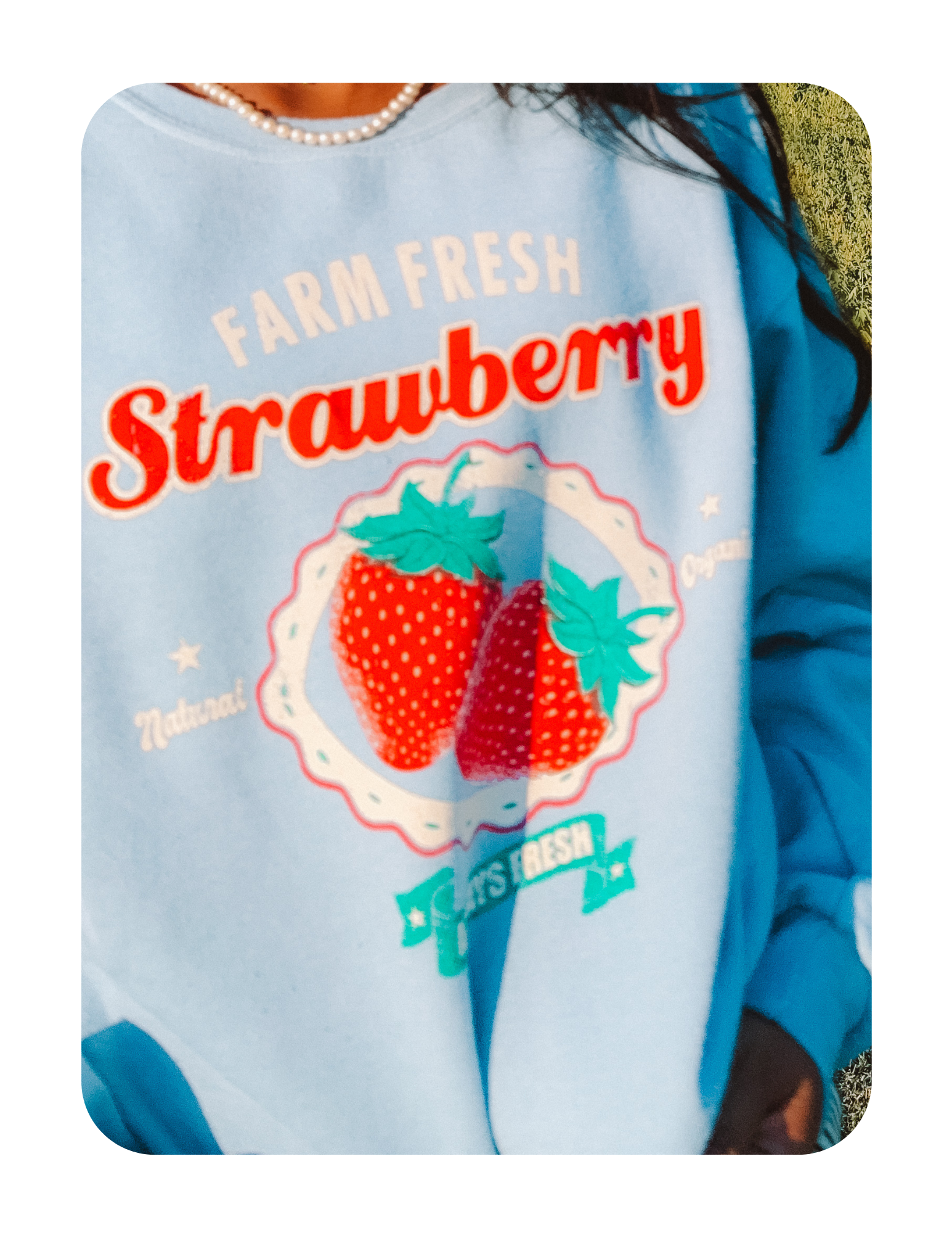 FARM FRESH STRAWBERRY CREWNECK
