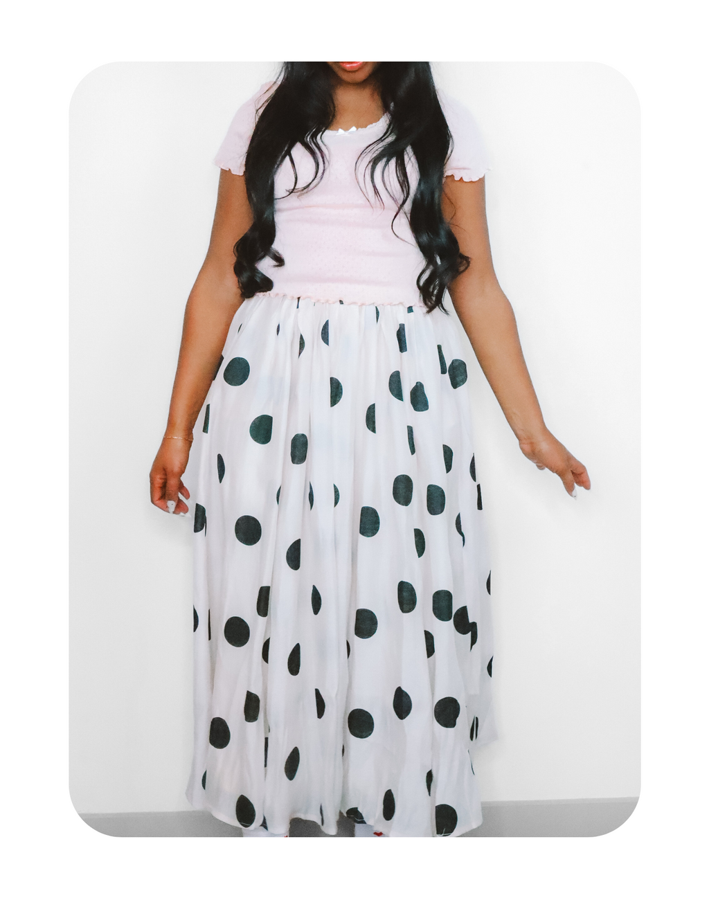 PERFECT POLKADOT SKIRT