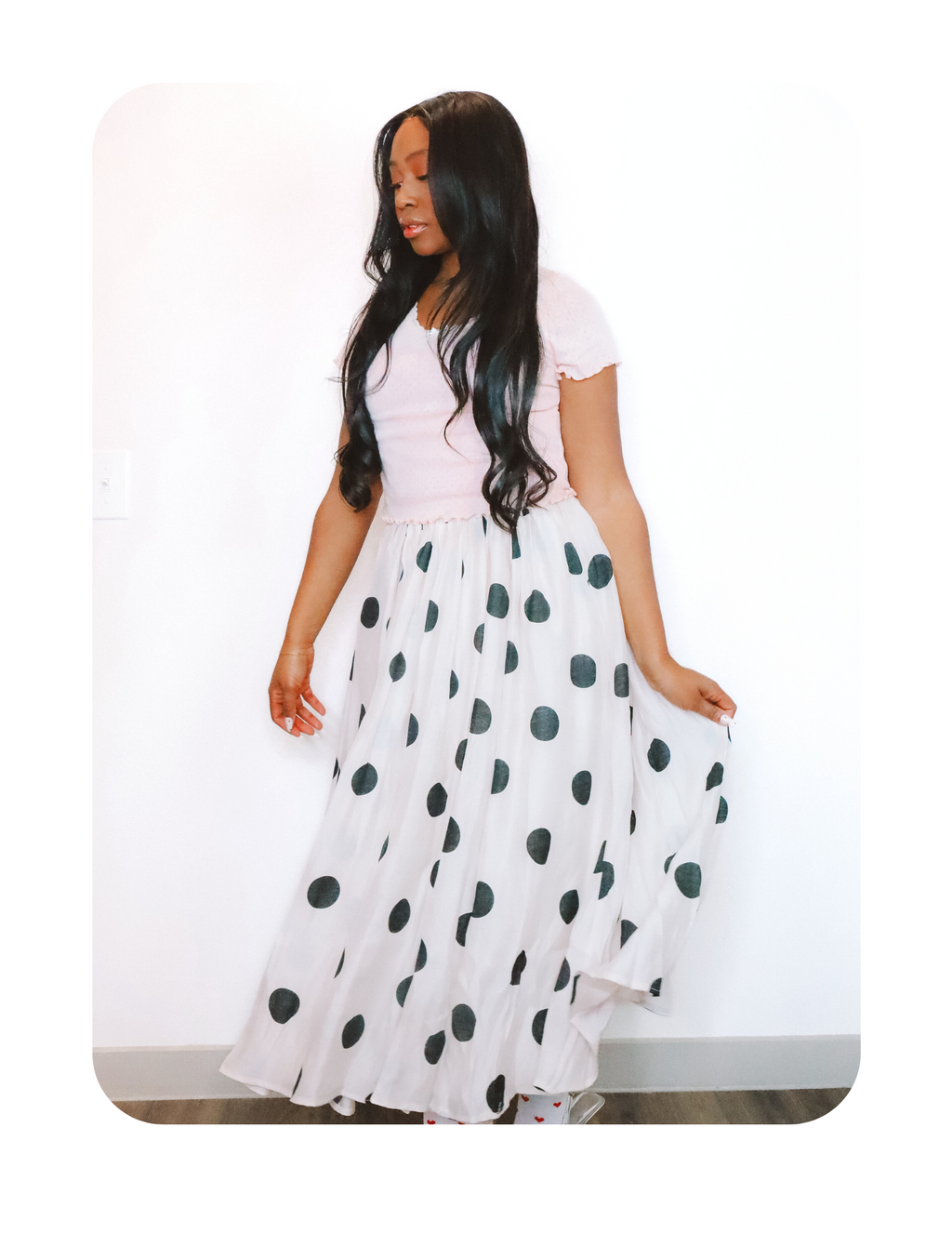 PERFECT POLKADOT SKIRT