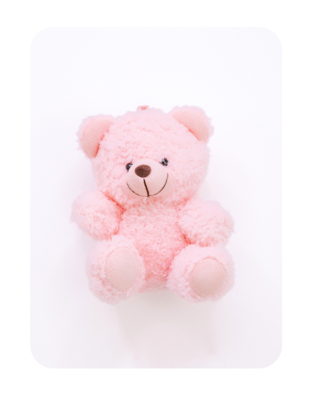 STRAWBERRY MILK VINTAGE TEDDY BAG CHARM