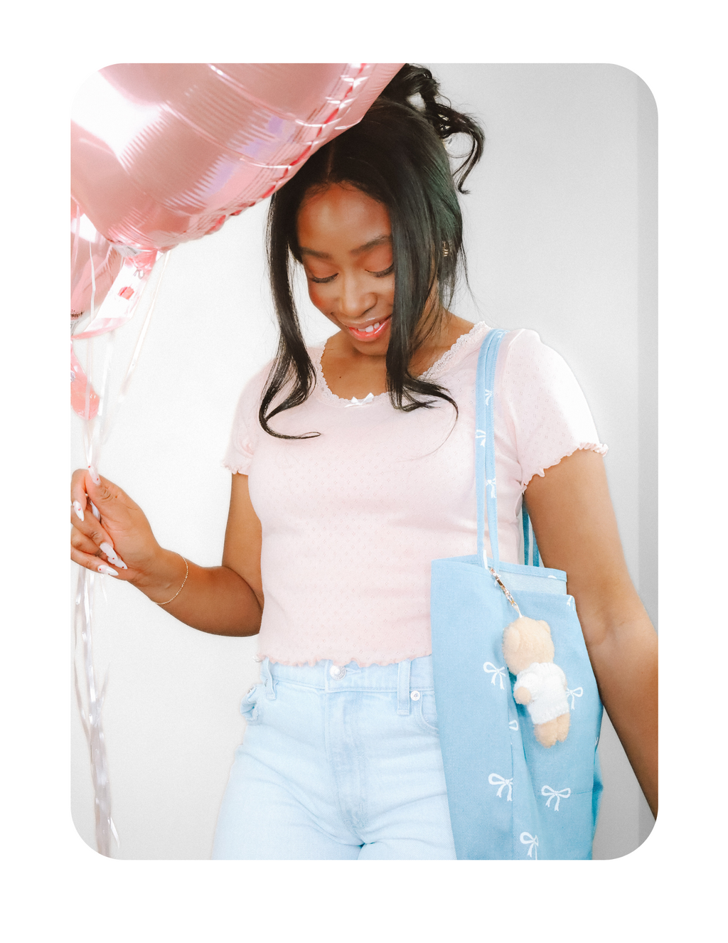 ROSIE POSIE LACE BABY TEE