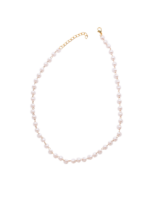 NEW! PEARL LINK CHAIN NECKLACE