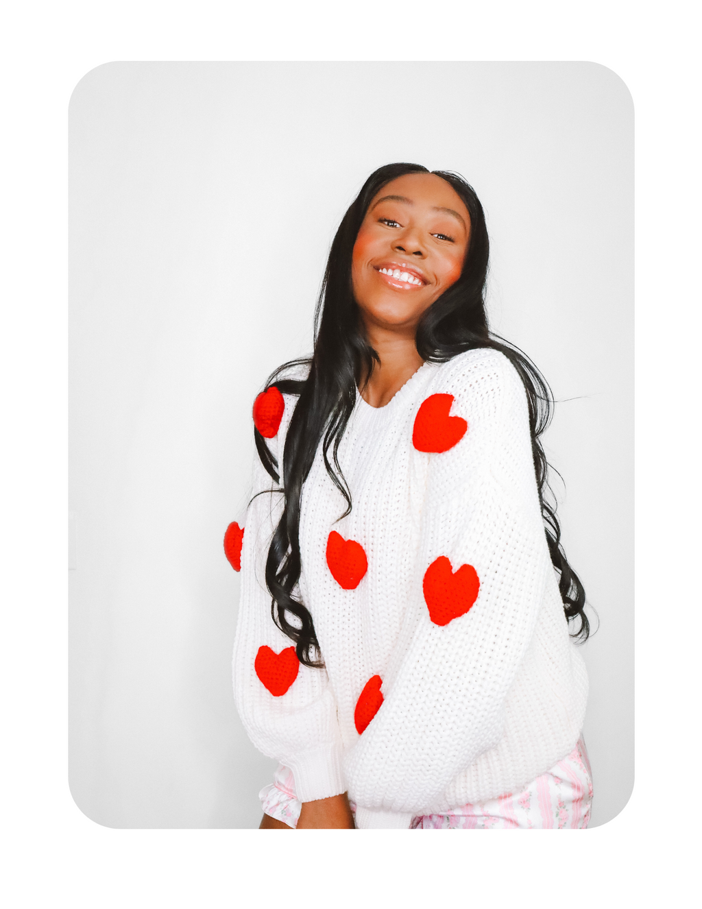 LOVE ME LOVE ME KNIT SWEATER