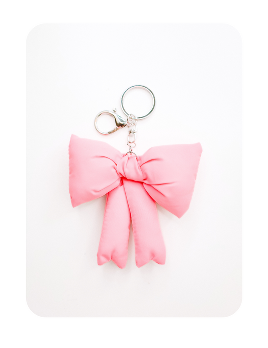 COQUETTE BOW BAG CHARM