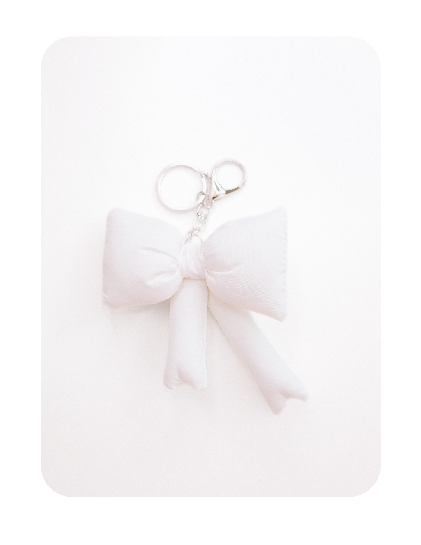 COQUETTE BOW BAG CHARM