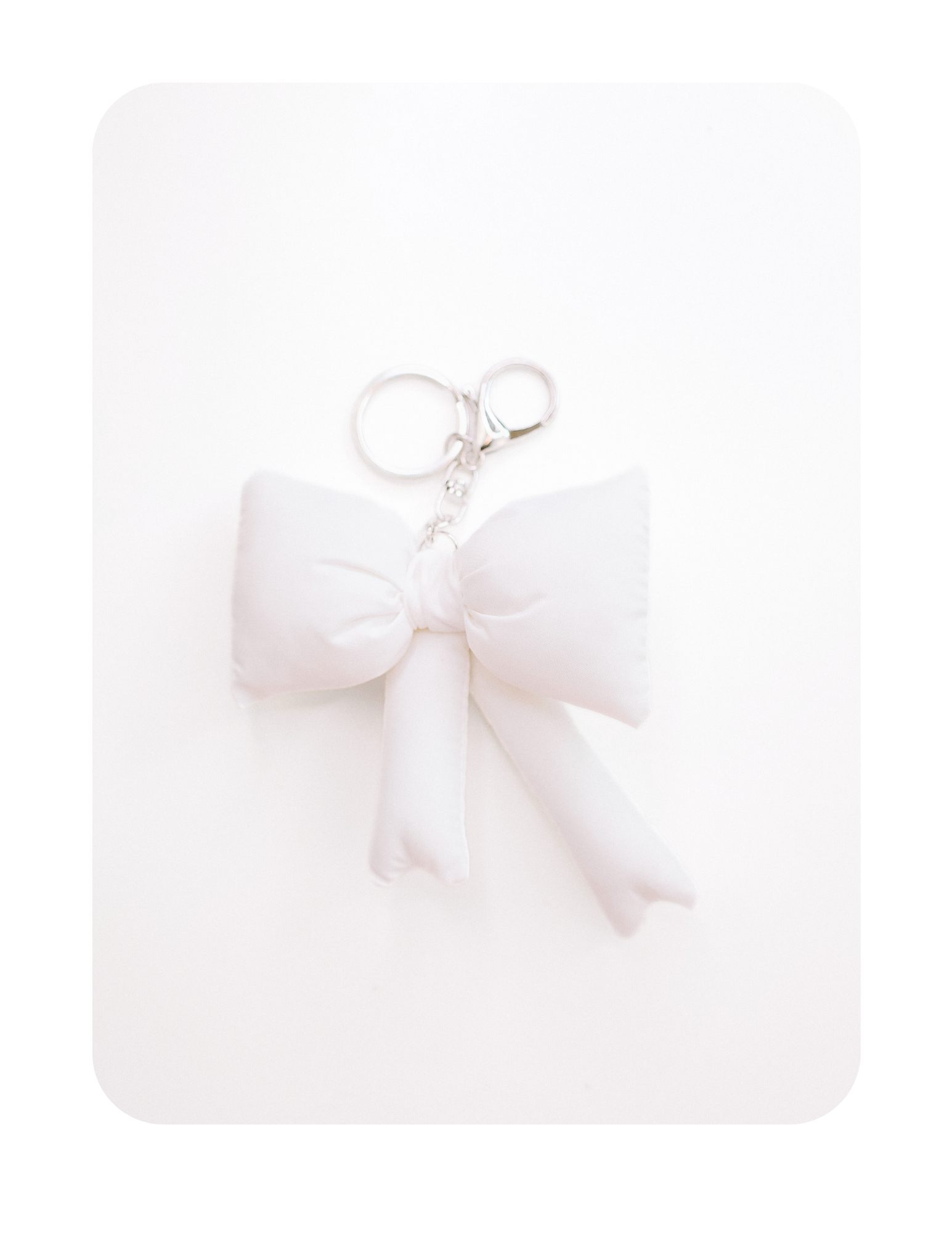 COQUETTE BOW BAG CHARM