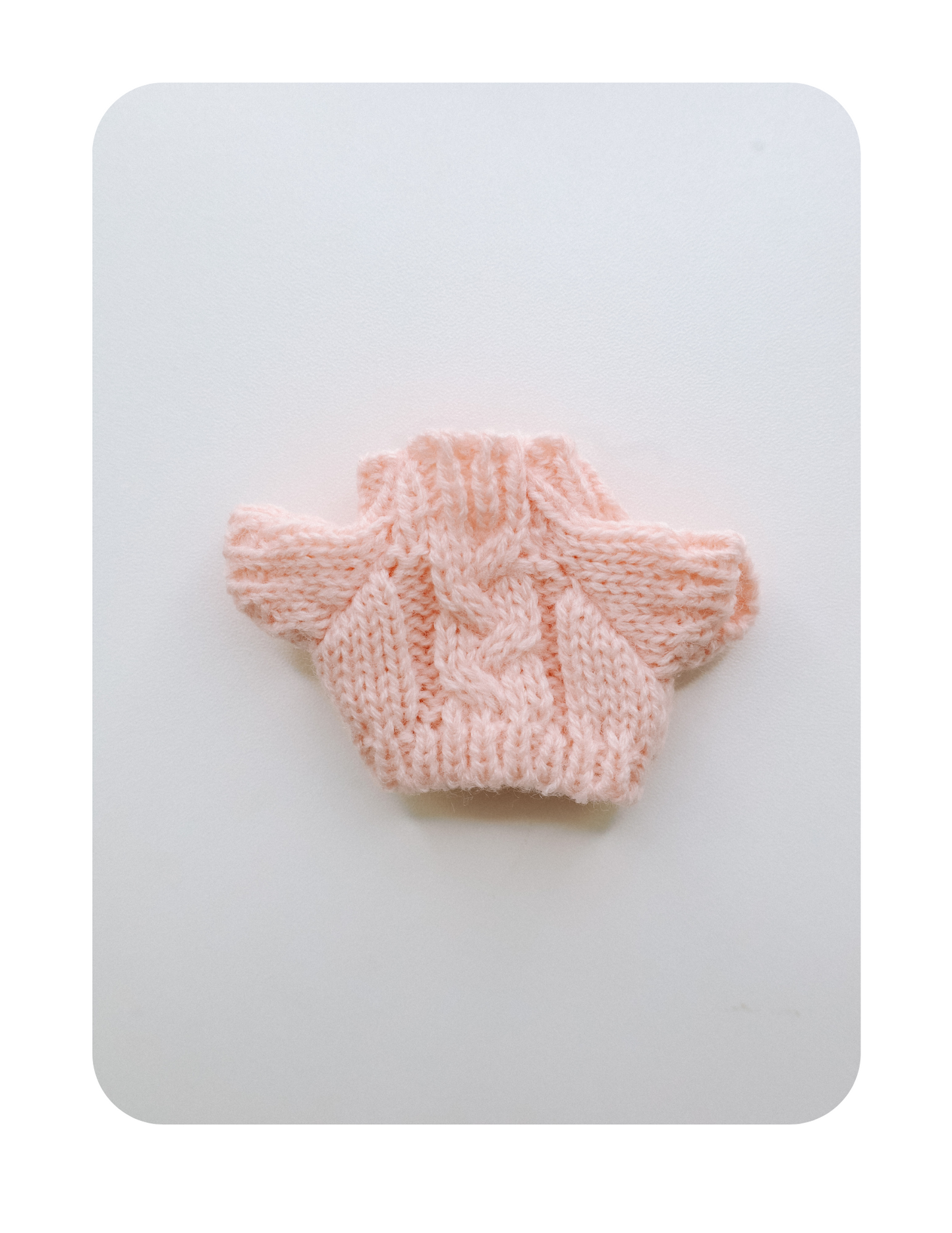 VINTAGE LIGHT PINK SWEATER