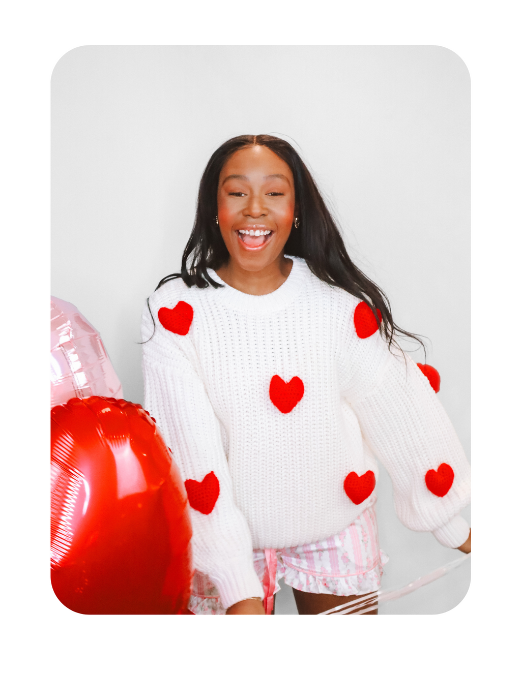 LOVE ME LOVE ME KNIT SWEATER