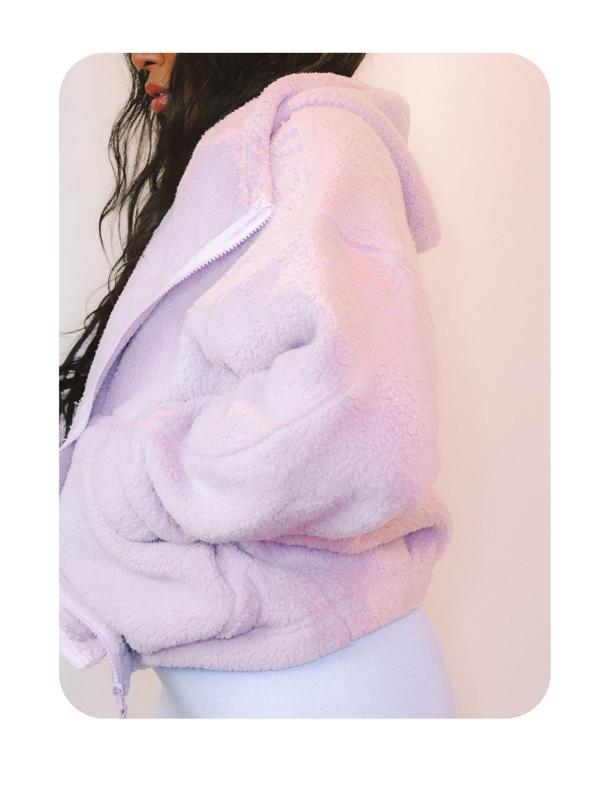 COZY GIRL ZIP UP ☁️