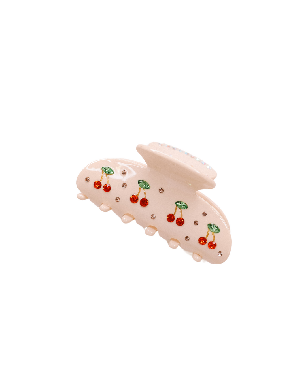 CHERRY SPARKLE HAIR CLIP 🍒