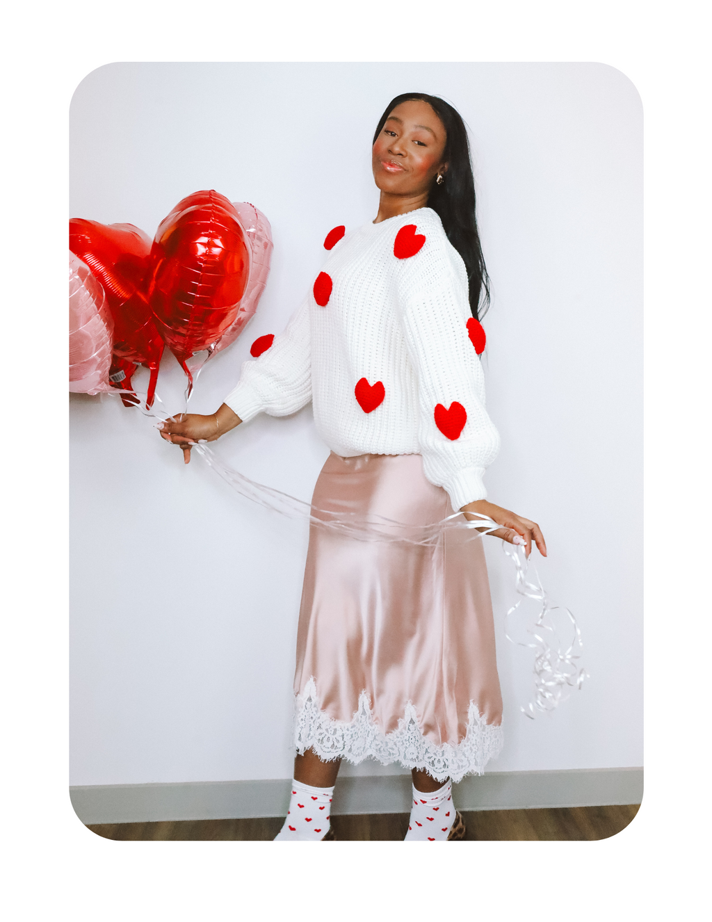 LOVE ME LOVE ME KNIT SWEATER