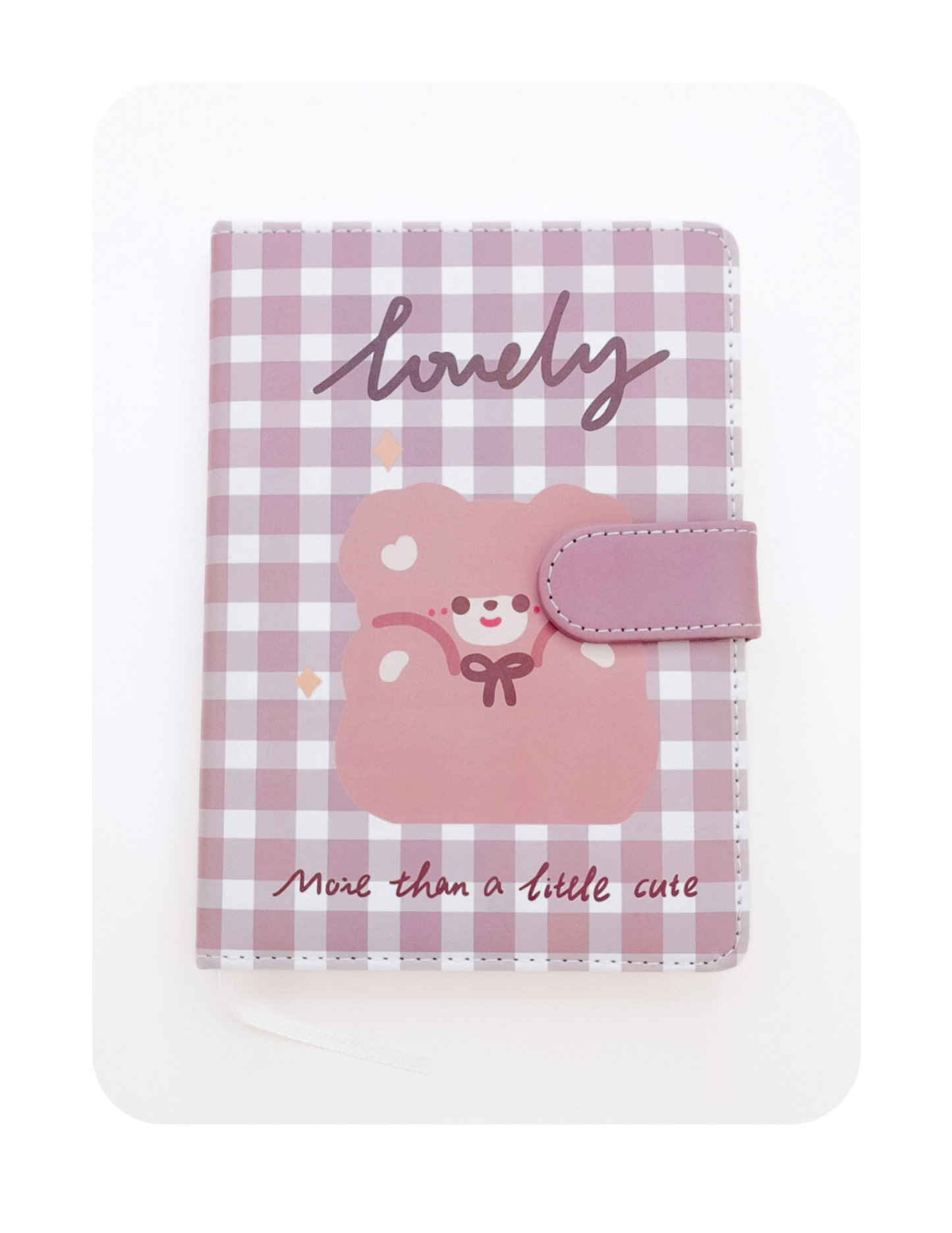 LOVELY CUTE BEAR KOREAN NOTEBOOK