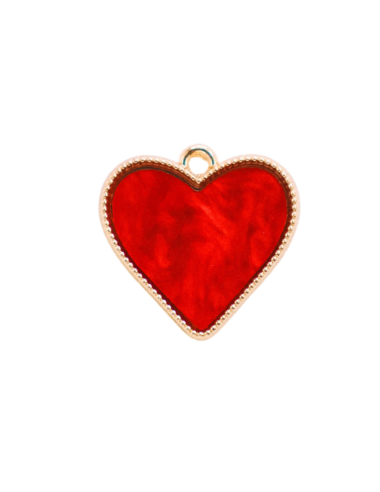 RED HEART CHARM