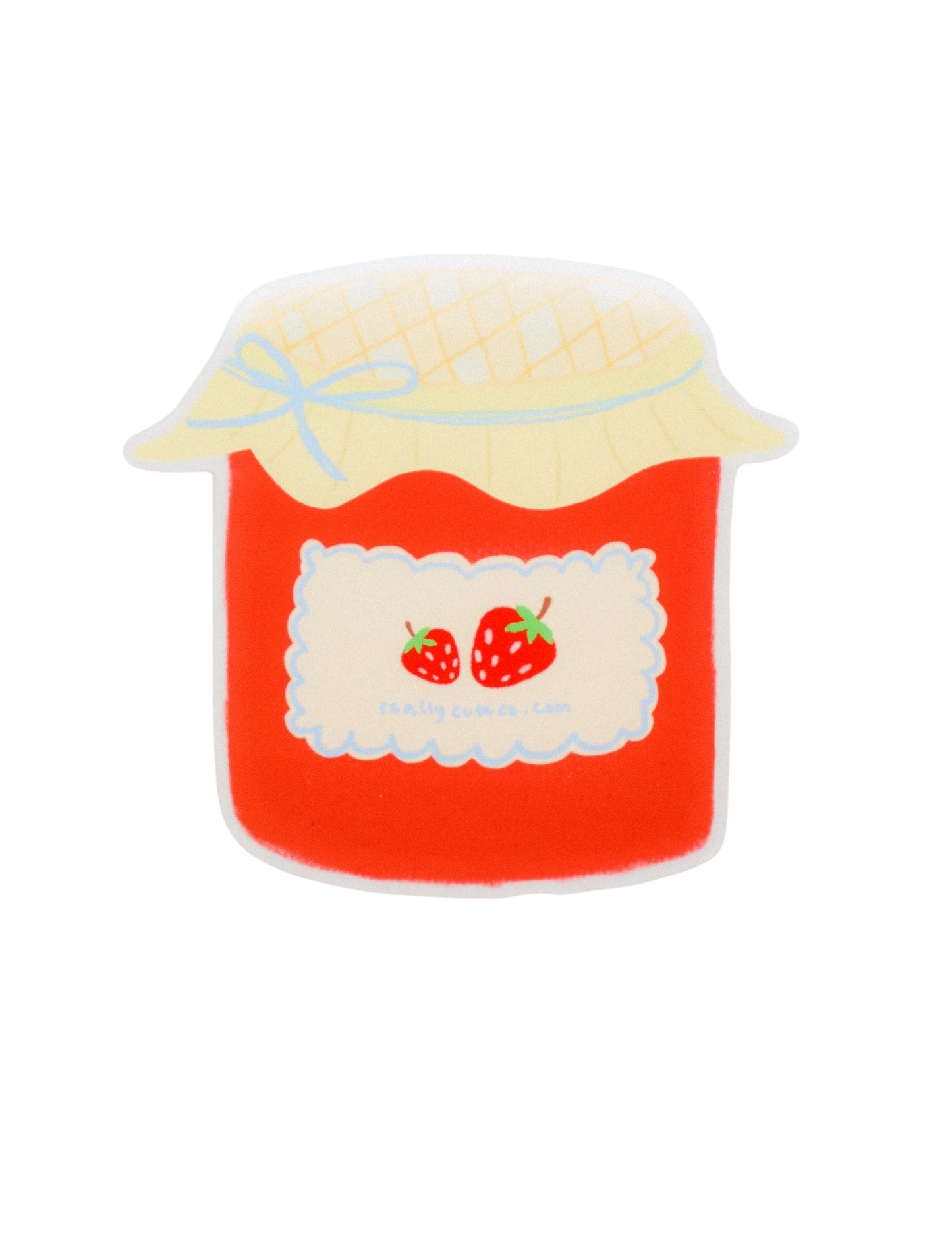 STRAWBERRY JAM STICKER