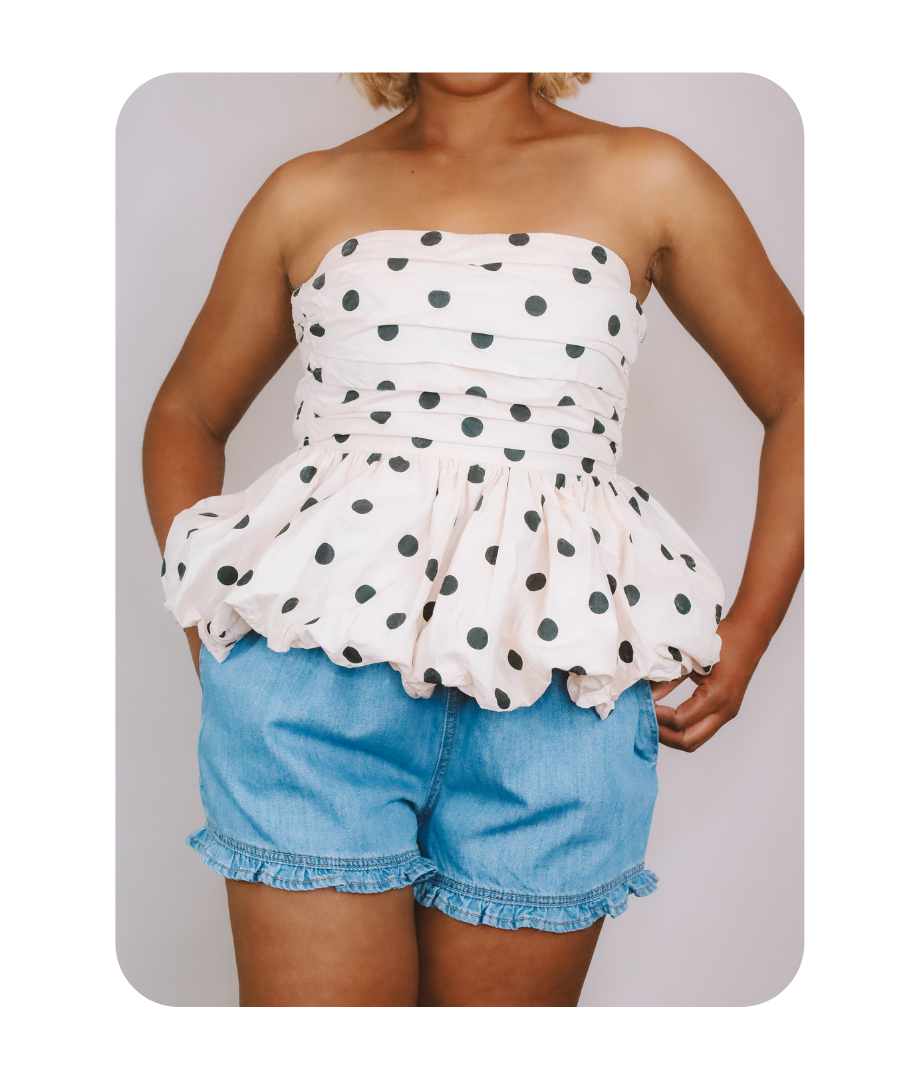 RUFFLE SHORTS