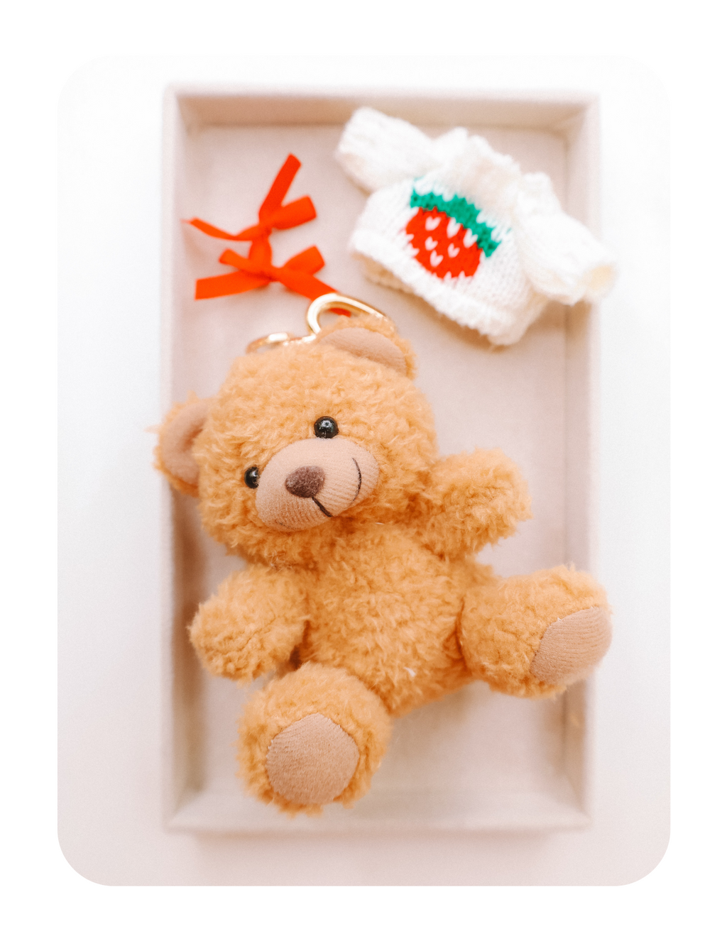 CINNAMON SUGAR BAG CHARM BEAR ONLY 🧸