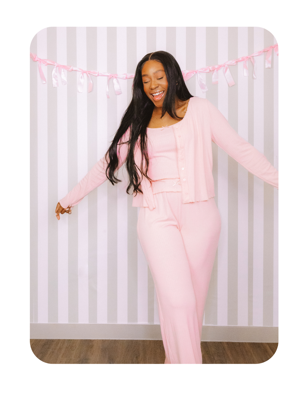 JUST A BALLERINA 3PC LOUNGE SET