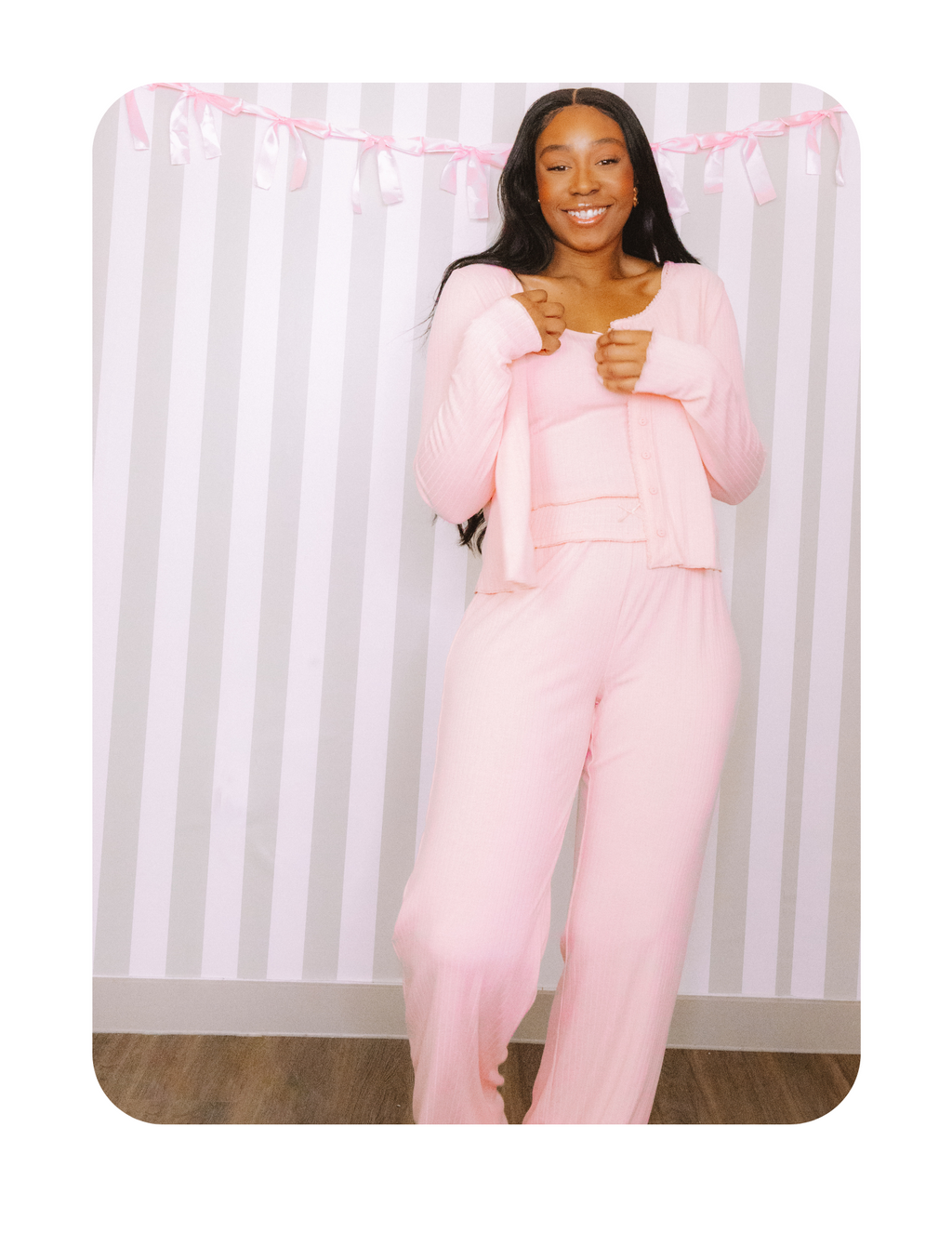 JUST A BALLERINA 3PC LOUNGE SET