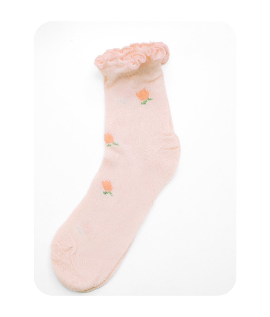 SPRING RUFFLE SOCKS