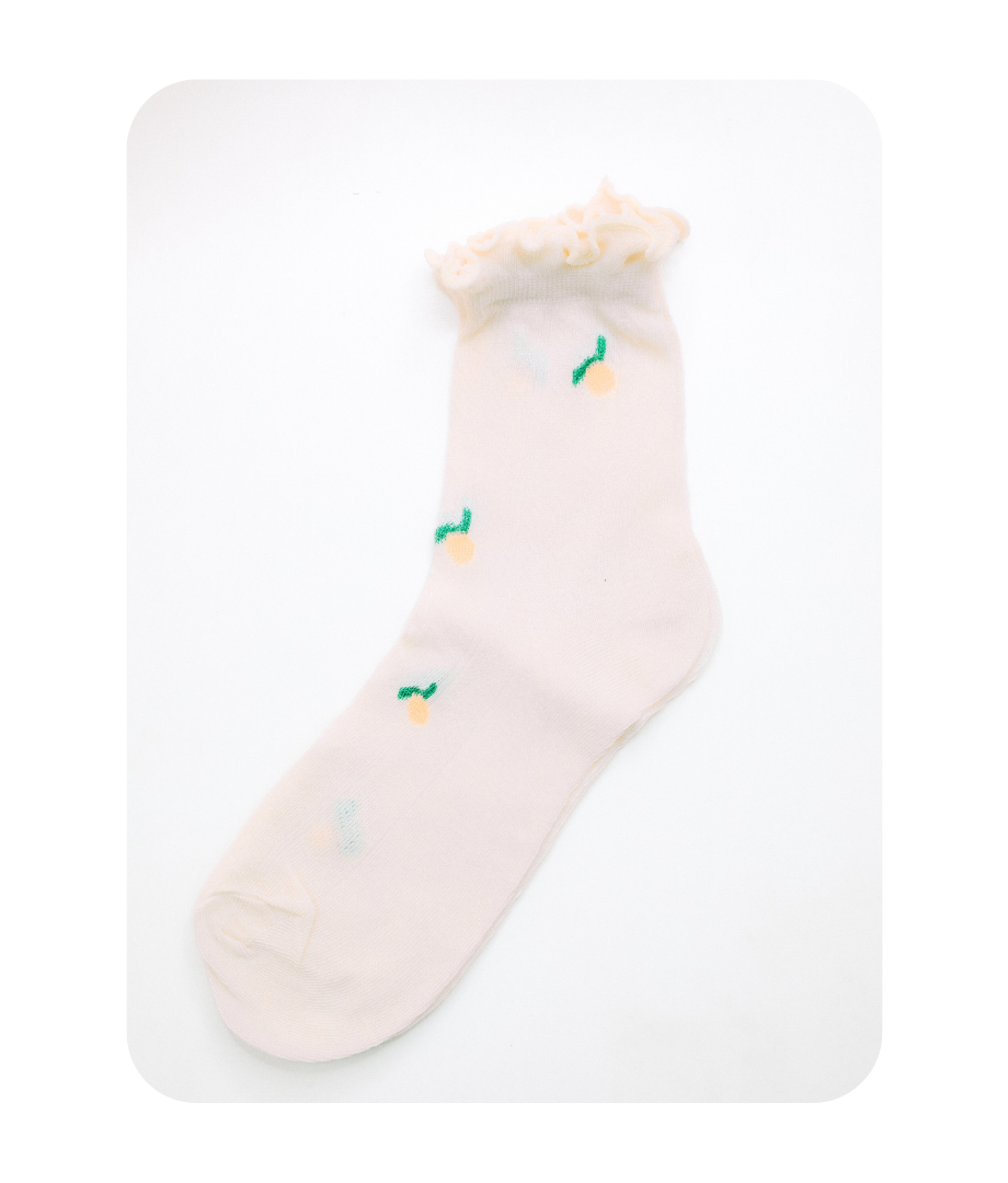 SPRING RUFFLE SOCKS
