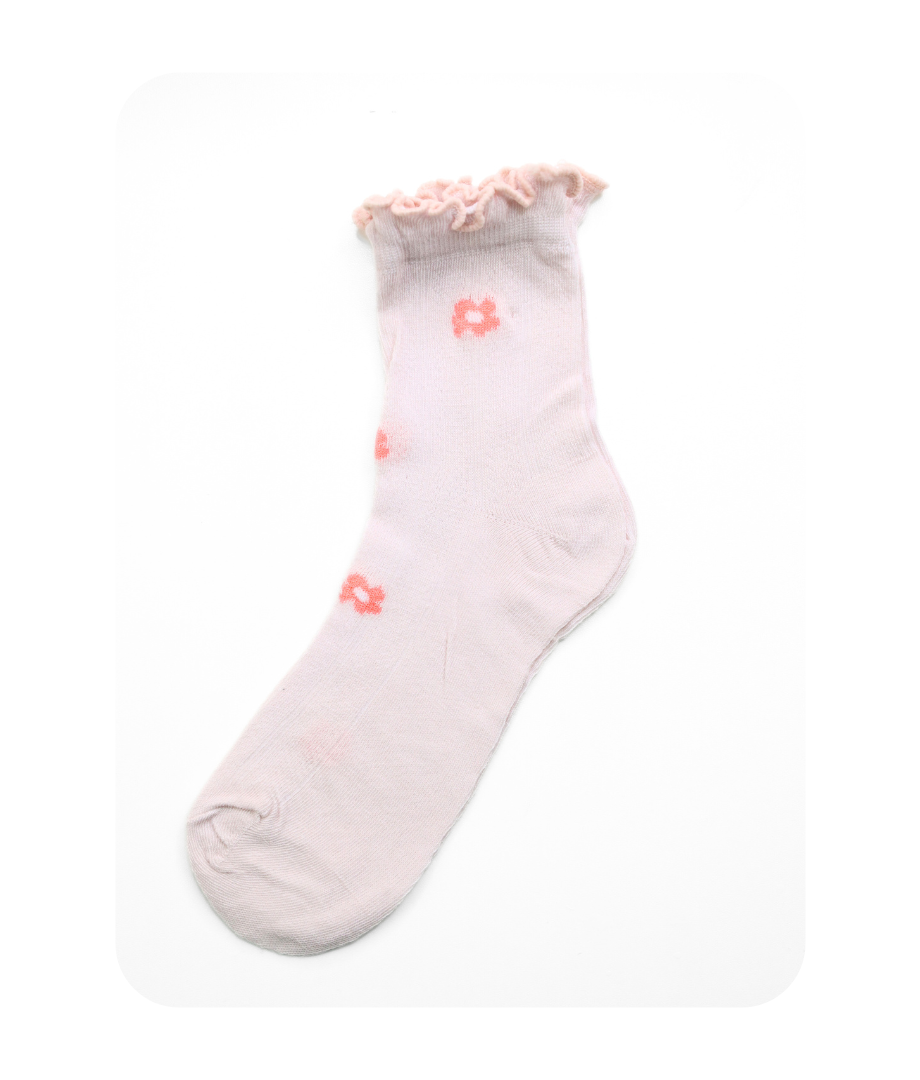 SPRING RUFFLE SOCKS
