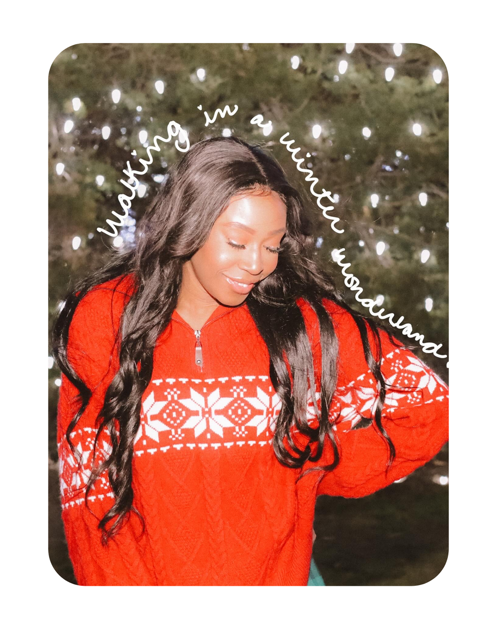 WINTER WONDERLAND SWEATER ❄️ !