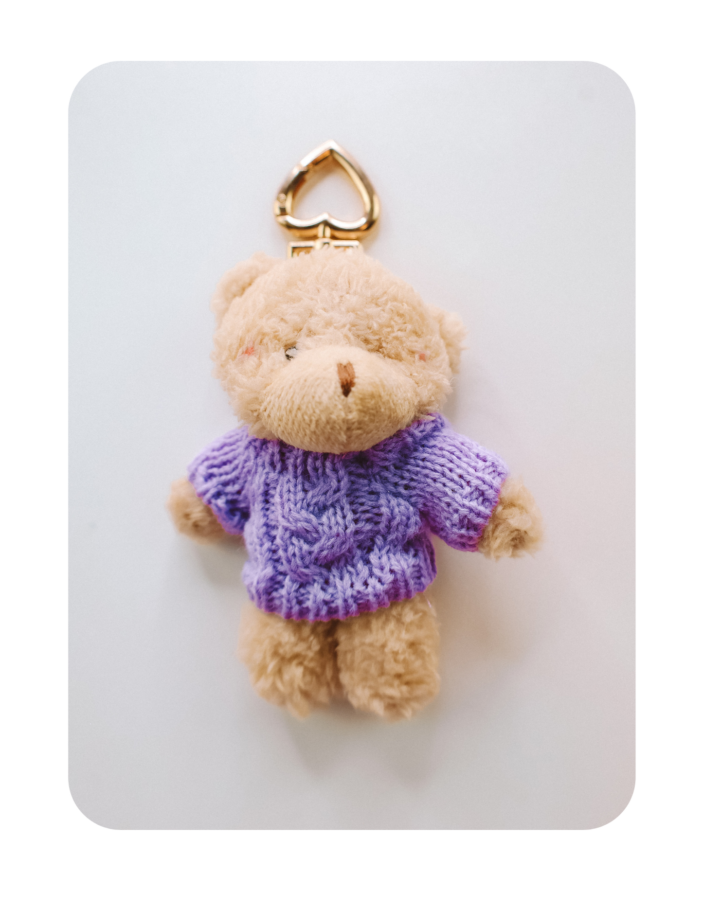 VINTAGE LAVENDER TEDDY SWEATER