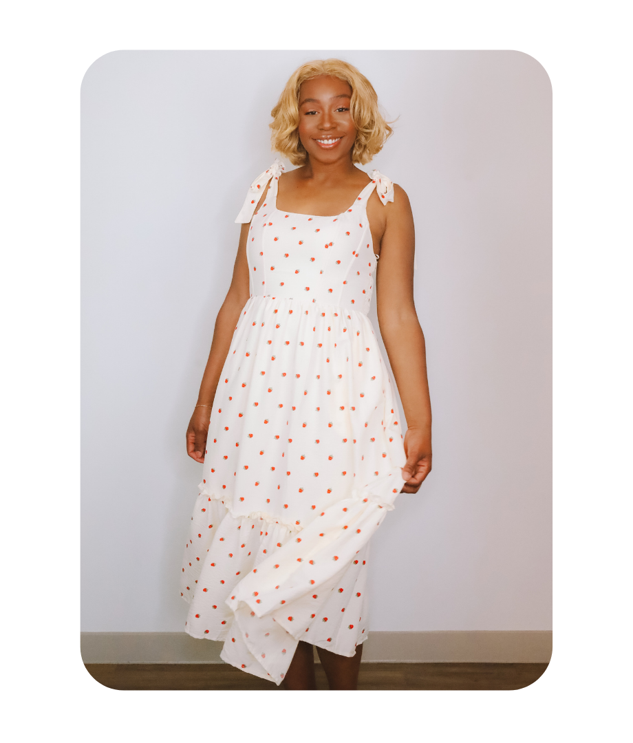 THE STRAWBERRY DRESS