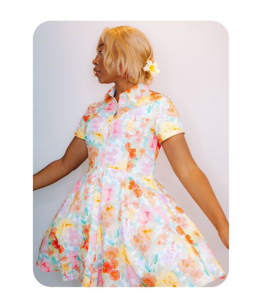 VINTAGE GARDEN DRESS
