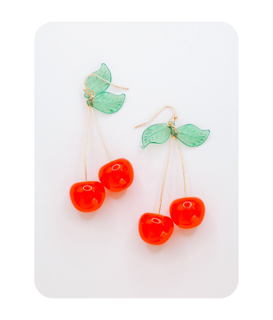 CUTIE CHERRY EARRINGS