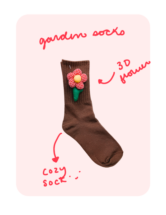 CUTE GARDEN SOCKS