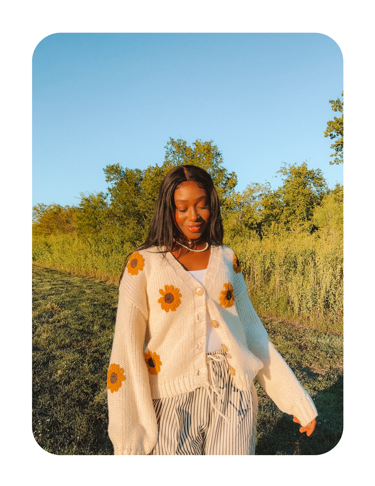 🌻 SUNNY SUNFLOWER CARDIGAN (LAST ONE)