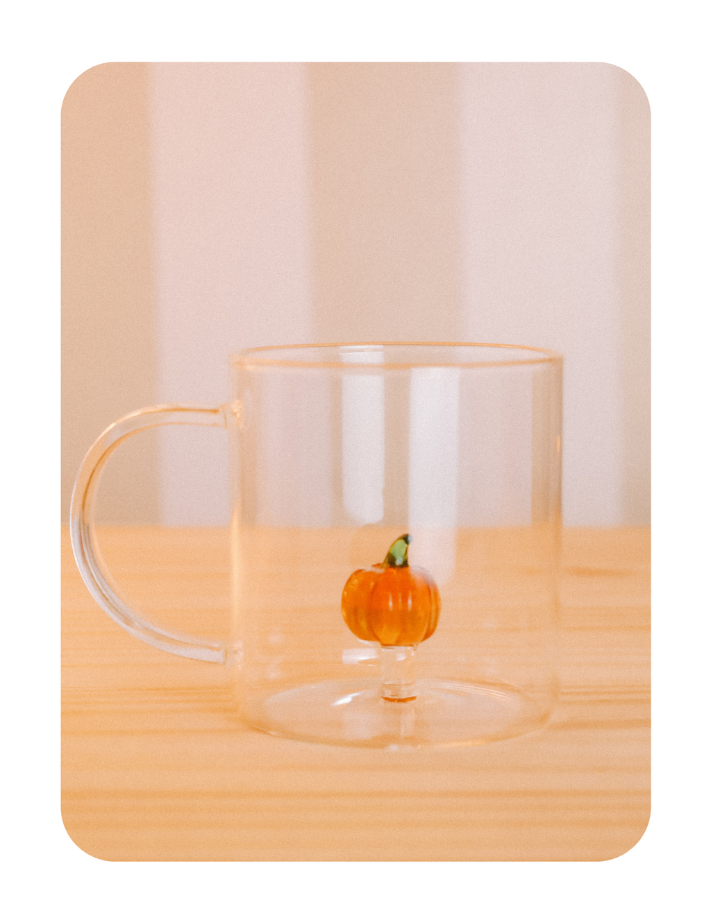 PEEK A BOO PUMPKIN MUG