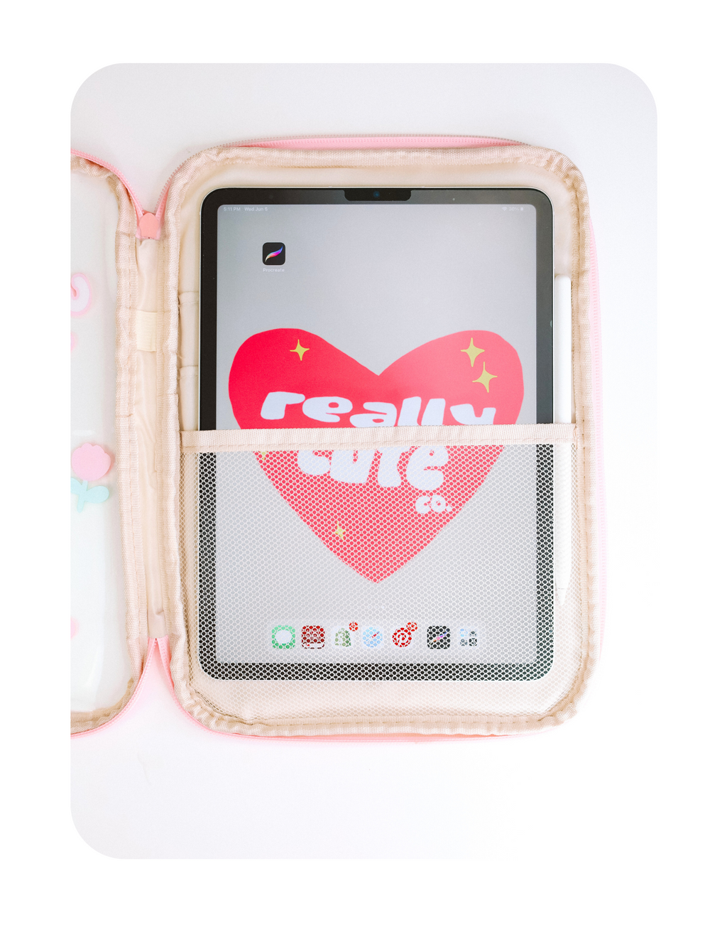 CUTE BUNNY TABLET HOLDER